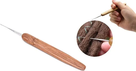 Crochet Hook 0.5mm bamboo